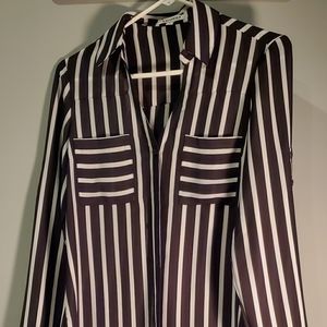 Express Portofino Shirt with Black and White